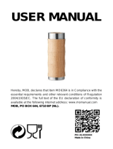 MOB MO6364 Printed Promotional Double Wall Flask Manuale utente