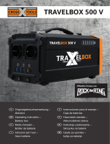 CrossXTools Akkubox TRAVELBOX 500 V 555 Wh Lithium-Ionen Istruzioni per l'uso