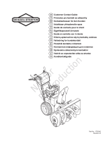 Simplicity TWO-STAGE SNOWTHROWER, BRIGGS & STRATTON, EUROPEAN MODELS (COMMERCIAL) Guida utente