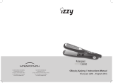 izzy Hair Straightener Professional Ceramic 568 Manuale del proprietario