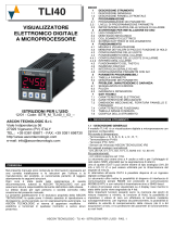 Ascon tecnologic TLI40 Manuale del proprietario