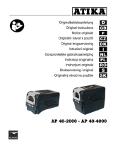 Altrad Lescha Atika Lithium-Ionen Akku „AP 40-2000“ Istruzioni per l'uso