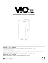 dBTechnologies VIO X310 Manuale del proprietario
