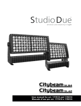 STUDIO DUE CITYBEAM SL42 RGBW Manuale utente