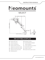 Neomounts NM-D775BLACKPLUS Manuale utente