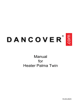 Dancover house Heater Manuale utente