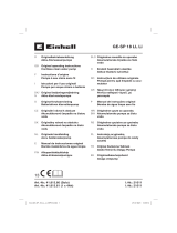 EINHELL Akku-Klarwasserpumpe Power X-Change GE-SP 18 LL Li (1x4,0Ah) Istruzioni per l'uso