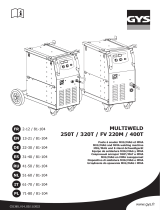 GYS MULTIWELD 320T Manuale del proprietario