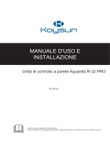 Kaysun Individual Wired Controller KCTAQ-02 Manuale utente