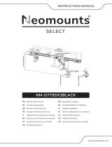 Neomounts NM-D775DX3BLACK Manuale utente