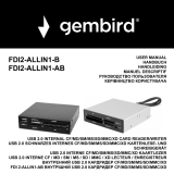 Gembird FDI2-ALLIN1-02-B Manuale del proprietario