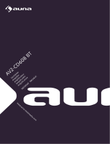 Auna AV2-CD608BT HiFi Stereo Amplifier Manuale del proprietario