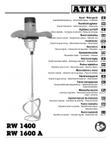 ATIKA RW 1400 Istruzioni per l'uso