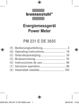 Brennenstuhl Primera-Line Wattage and current meter PM 231 E Manuale utente