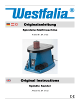 Westfalia Spindelschleifer 450 Watt Istruzioni per l'uso