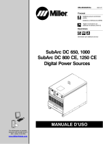 Miller SUBARC DC 65 Manuale utente