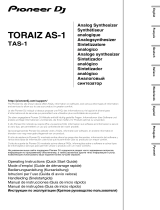 Pioneer TORAIZ AS-1 Manuale del proprietario