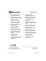 EINHELL Akku-Multifunktionswerkzeug X-Change GT GE-HC 18 Li T Kit (1x3,0Ah) Istruzioni per l'uso
