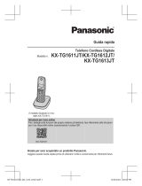 Panasonic KXTG1612JT Istruzioni per l'uso