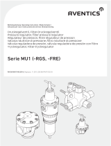 AVENTICS , Pressure regulator + filter pressure regulator, Series MU1 Istruzioni per l'uso