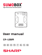 Sharp CP-LSBP1 Manuale del proprietario