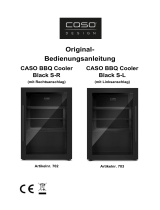 Caso Design CASO BBQ Cooler Black S-R Istruzioni per l'uso
