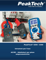 PeakTech P 4300 Manuale del proprietario
