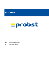 probst FTZ-UNI-15 Manuale utente