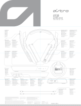 Logitech Far East A50 Wireless Headset - Gen 3 - XBOX Setup Guide Manuale utente