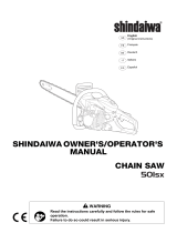 Shindaiwa 501SX Manuale utente