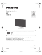 Panasonic TX50MXT966 Guida Rapida