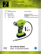 Zipper ZI-LPE18-AKKU Manuale del proprietario