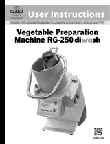Hallde RG-250 diwash Istruzioni per l'uso