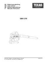 Texas GBV270 2-i-1 Manuale del proprietario