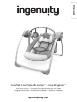 ingenuity Soothe 'n Delight Portable Swing - Cozy Kingdom Manuale del proprietario