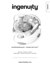 ingenuity Landry the Lion Soothing Bouncer Manuale del proprietario
