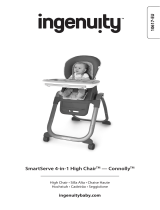 ingenuity SmartServe 4-in-1 High Chair - Connolly Manuale del proprietario
