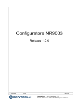 iSMA CONTROLLI MT-NET-PON3 NR9003 Operator Panel Manuale utente