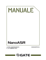 GATE NanoASR Manuale del proprietario
