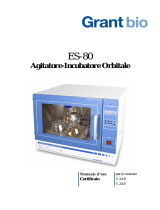 Grant Instruments ES-80 Shaker-Incubator Manuale utente