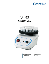 Grant Instruments V-32 Vortex Mixer Manuale utente