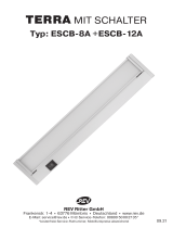 REV LED Unterbauleuchte Terra - verschiedene Ausführungen Manuale del proprietario