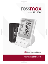 Rossmax AC1000f Manuale utente