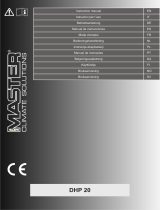 Master DHP 20 Manuale utente