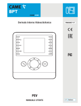 CAME Perla PEV Manuale utente
