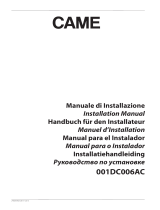CAME DC006AC Guida d'installazione