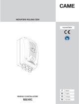 CAME RBE-RE Guida d'installazione