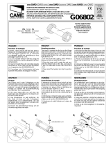 CAME G06802, G06850 Guida d'installazione