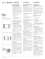 Bpt ICP/LR R3 Guida d'installazione