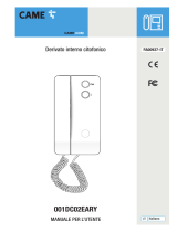 CAME DC02EARY Manuale utente